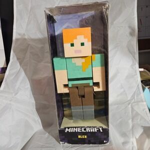 Minecraft Alex Action Figure Toy Game Authentic Articulation 6 Plus